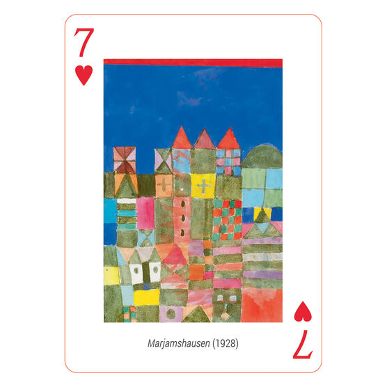 Paul Klee playing cards